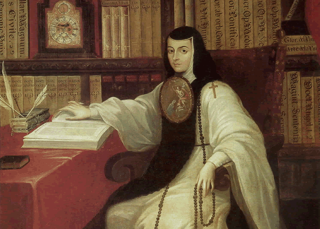 Portrait of Sor Inés de la Cruz A portrait of a nun writing