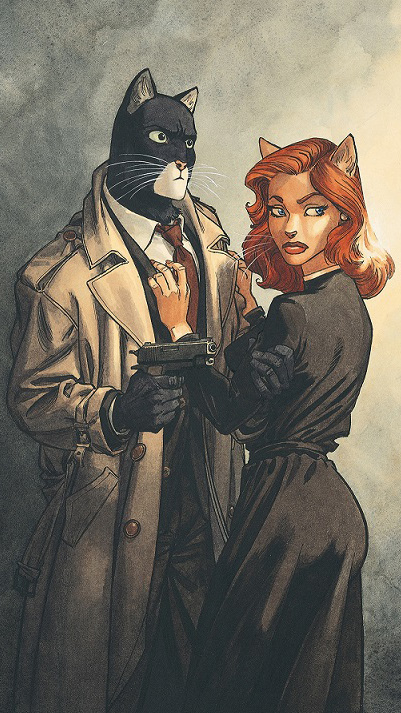 Cover for Blacksad: Somewhere within the Shadows Cover for Blacksad: Somewhere within the Shadows