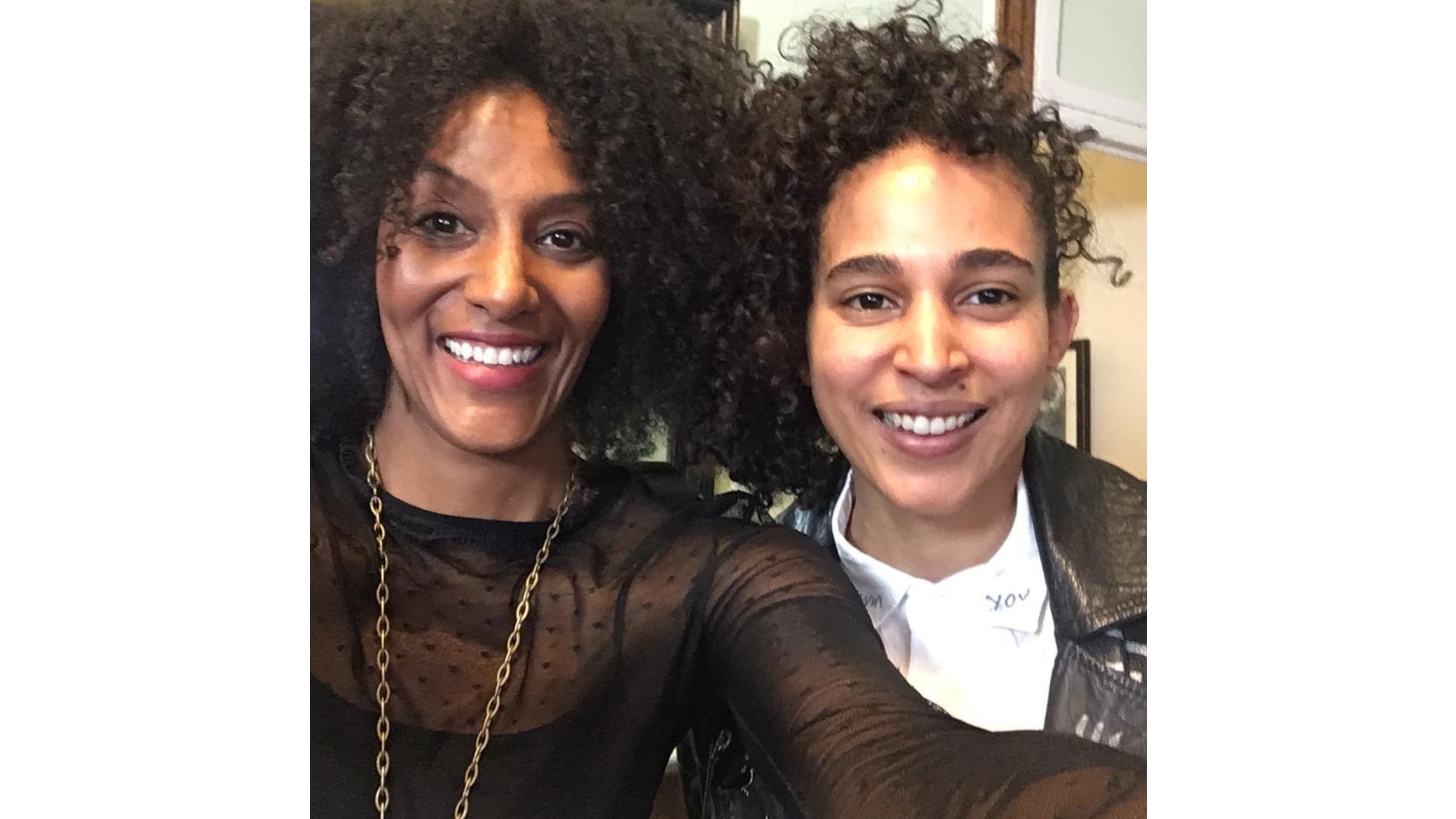 Sarah Jones and Shantell Martin