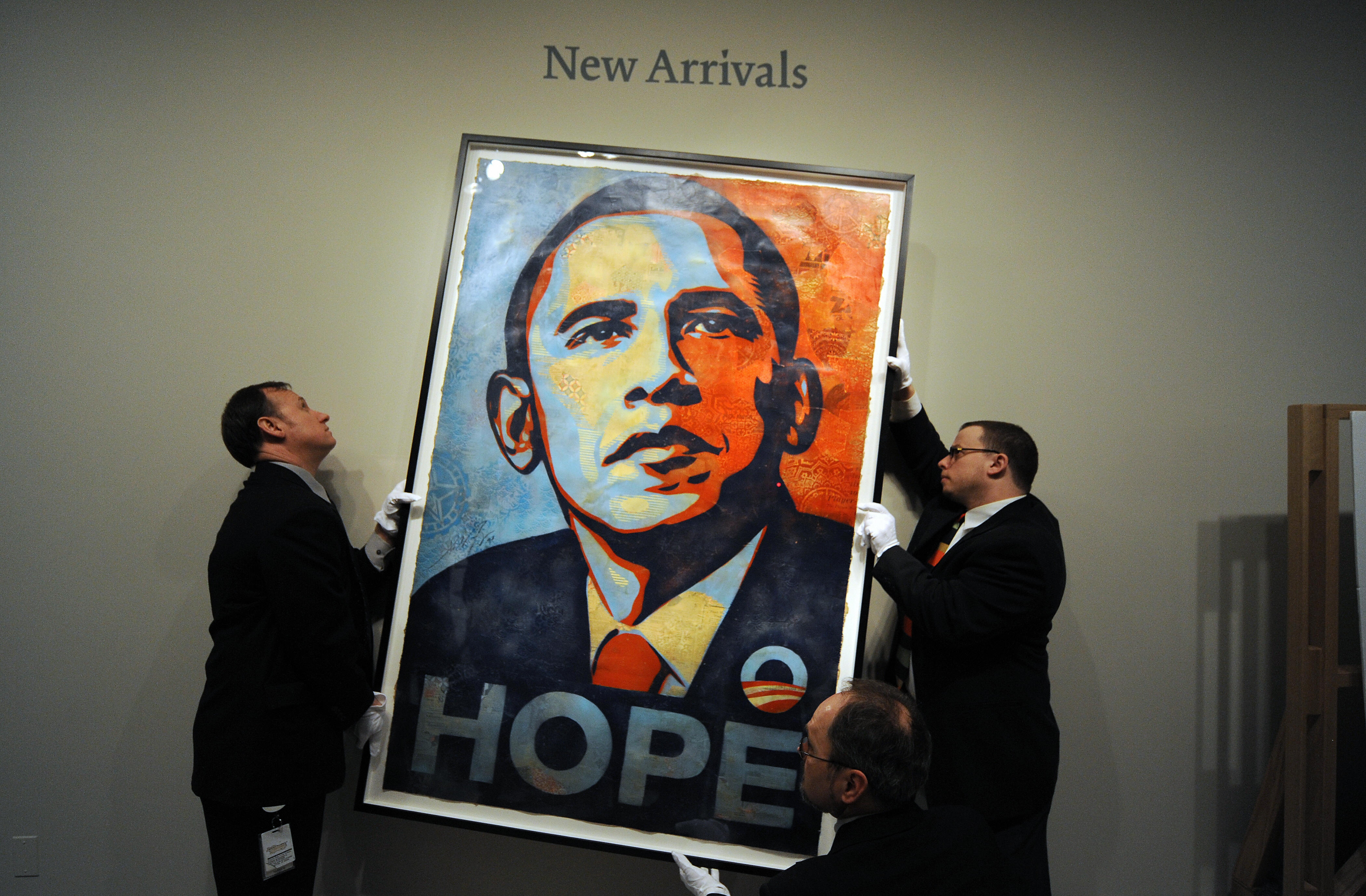 Hope Shier HOPE poster creator Shepard Fairey pleads guilty to contempt of court ...