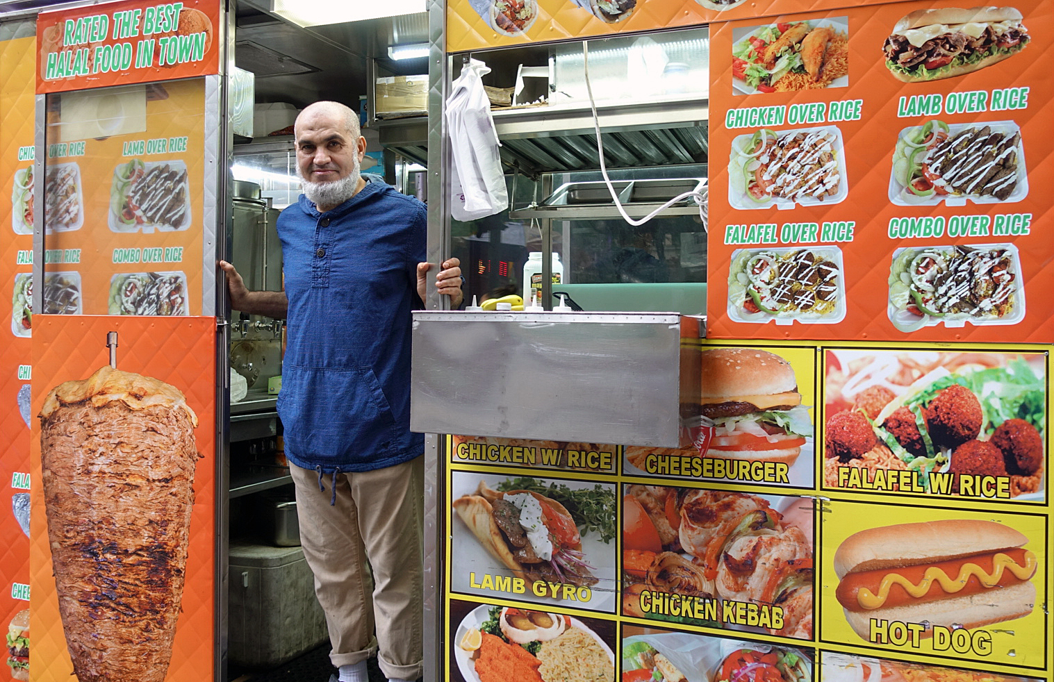 Adel Saeed moved to the US from Egypt 41 years ago. He has owned and operated a halal food truck in New York City for 20 years. He says he will never break his fast, even he is offered "millions and millions of dollars." Adel Saeed moved to the US from Egypt 41 years ago. He has owned and operated a halal food truck in New York City for 20 years. He says he will never break his fast, even he is offered "millions and millions of dollars."