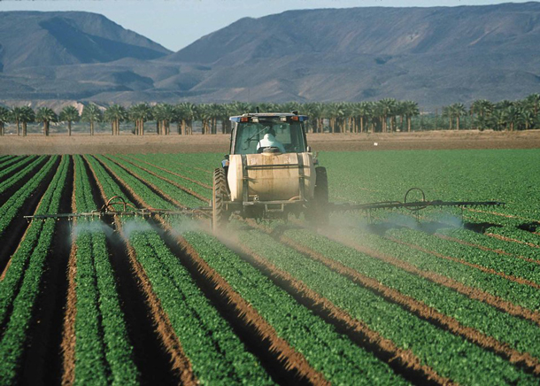 Herbicide spreading