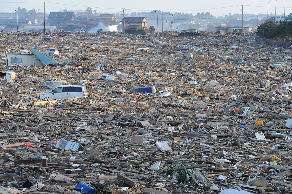 Great earthquake east japan
