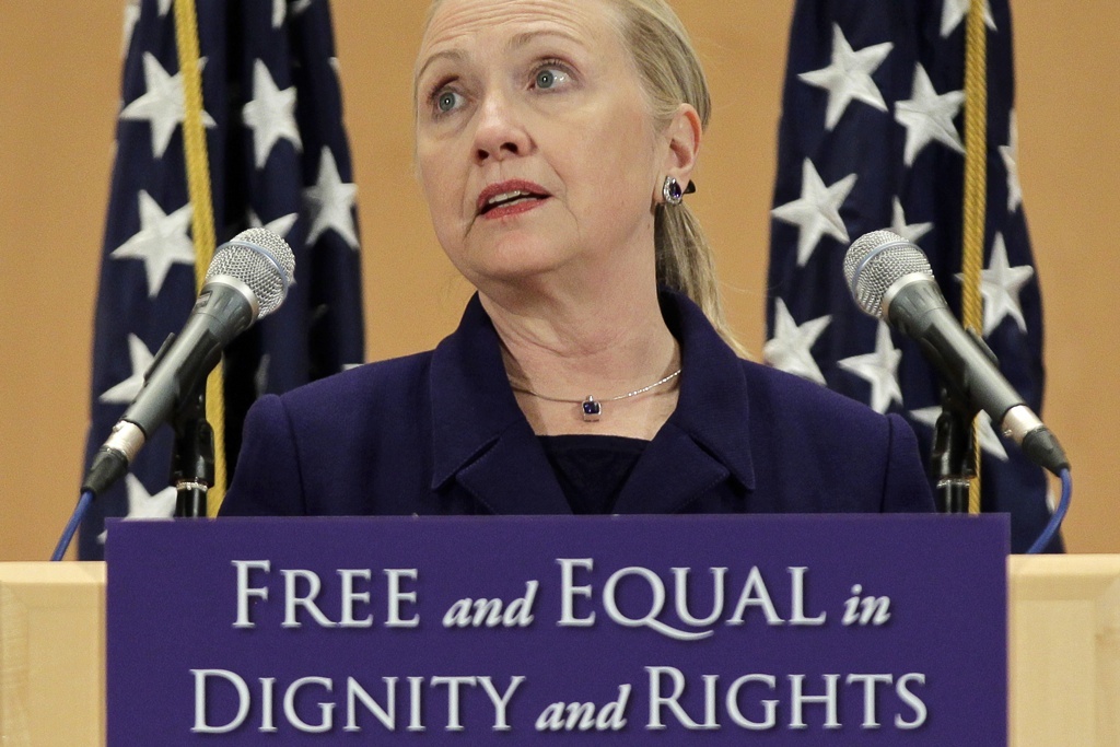 Hillary is gay