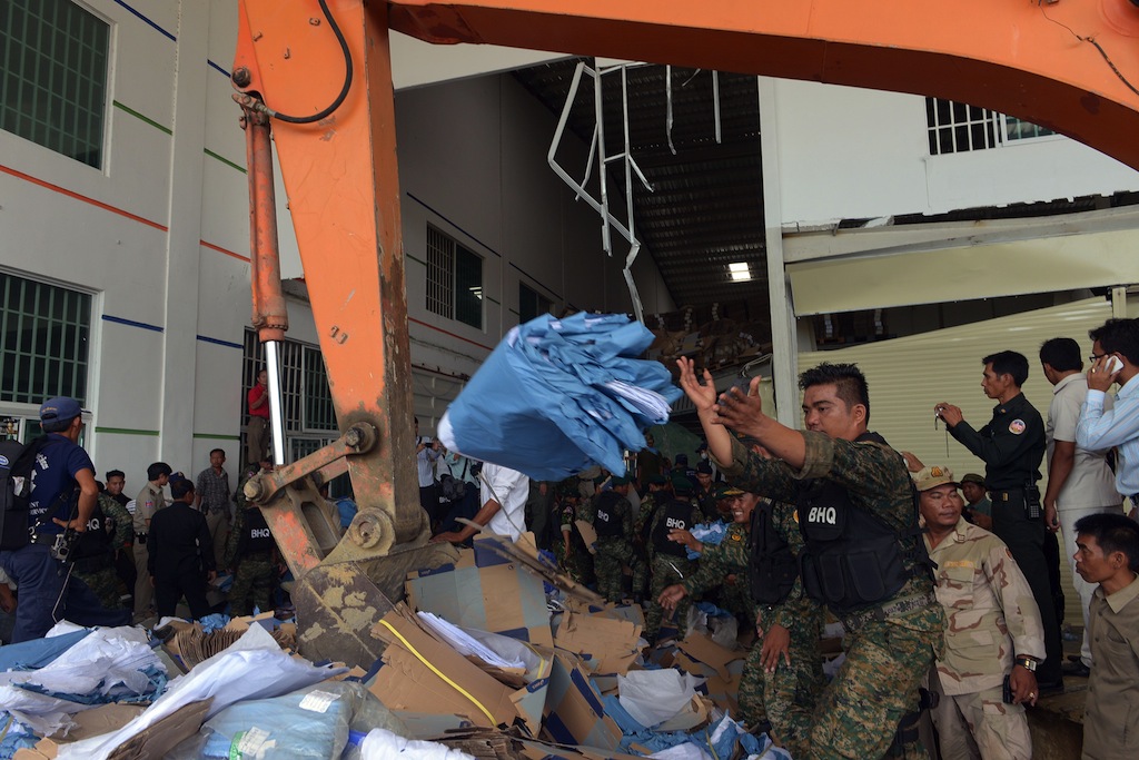 Cambodia Asics shoe factory collapse kills 2 The World from PRX