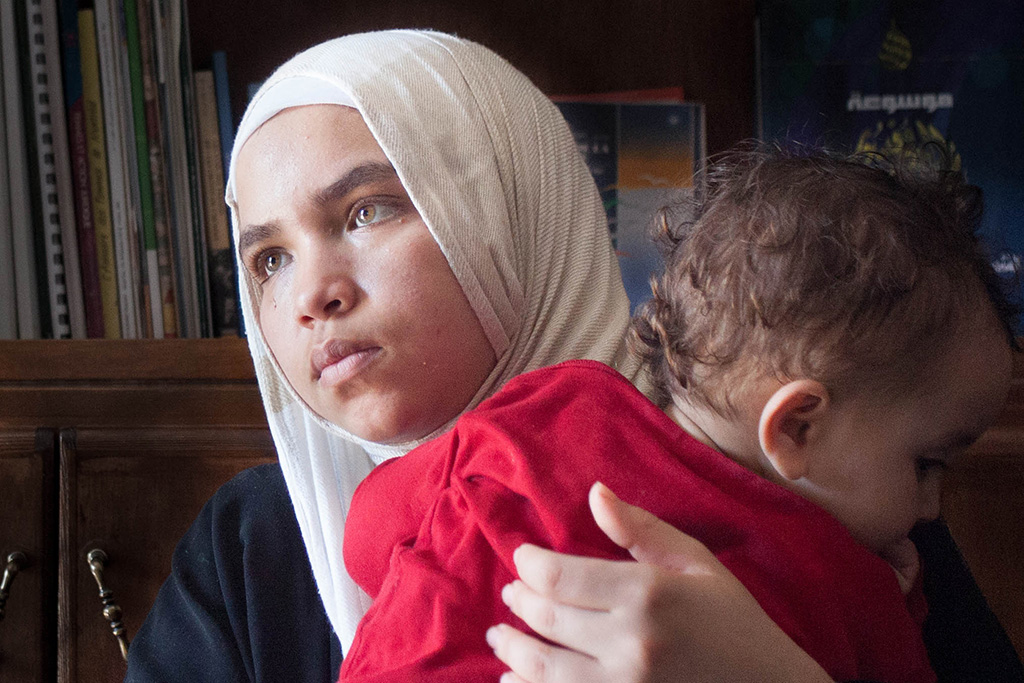 Salima Dakani, 19, was married at 16.
