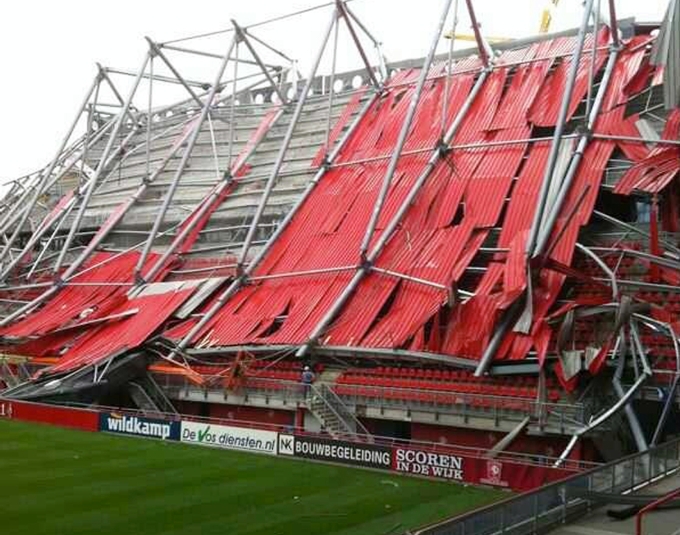 One killed, 10 injured in Dutch football stadium collapse The World