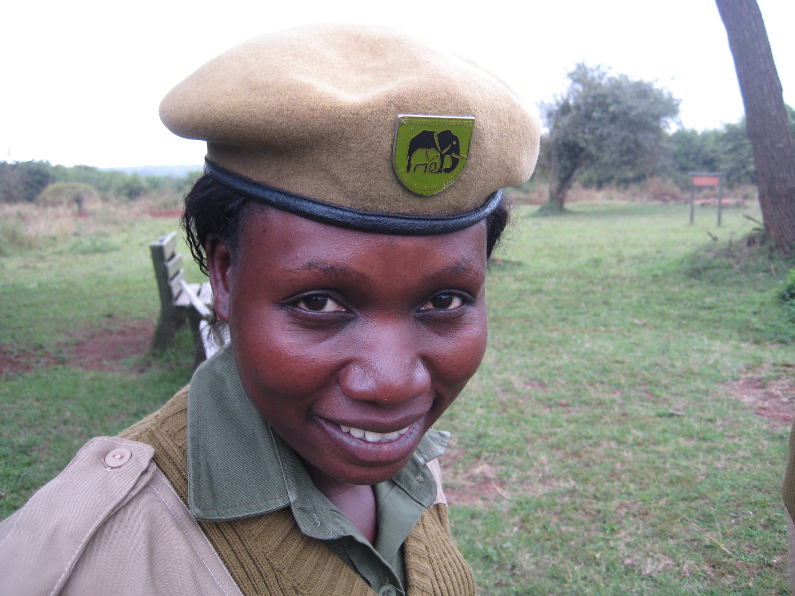 Kenya Wildlife Service Ranger Mildred Oduor. Being a ranger “gives you identity, it gives you your heritage,” Oduor says. Kenya Wildlife Service Ranger Mildred Oduor. Being a ranger “gives you identity, it gives you your heritage,” Oduor says.