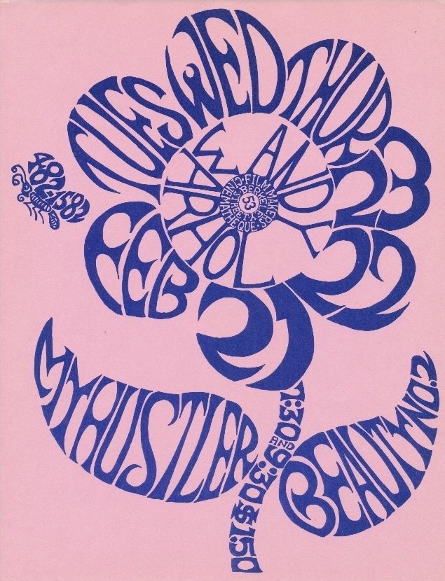 A flyer priced at $2,500 advertising a showing of two Andy Warhol films ("My Hustler" and "Beauty No. 2") at the Filmmaker's Cinematheque, which took place in February 1967. A flyer priced at $2,500 advertising a showing of two Andy Warhol films ("My Hustler" and "Beauty No. 2") at the Filmmaker's Cinematheque, which took place in February 1967.