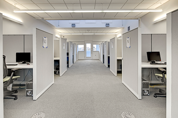 Air quality simulated office