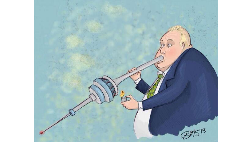 Toronto mayor smoking crack Toronto mayor smoking crack