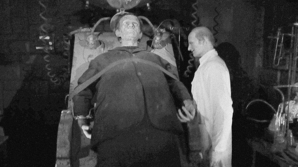 Frankenstein's monster Doctor Frankenstein and his monster, depicted here at the Movieland Wax Museum in Niagara Falls, Canada, have become a fixture of Halloween lore.