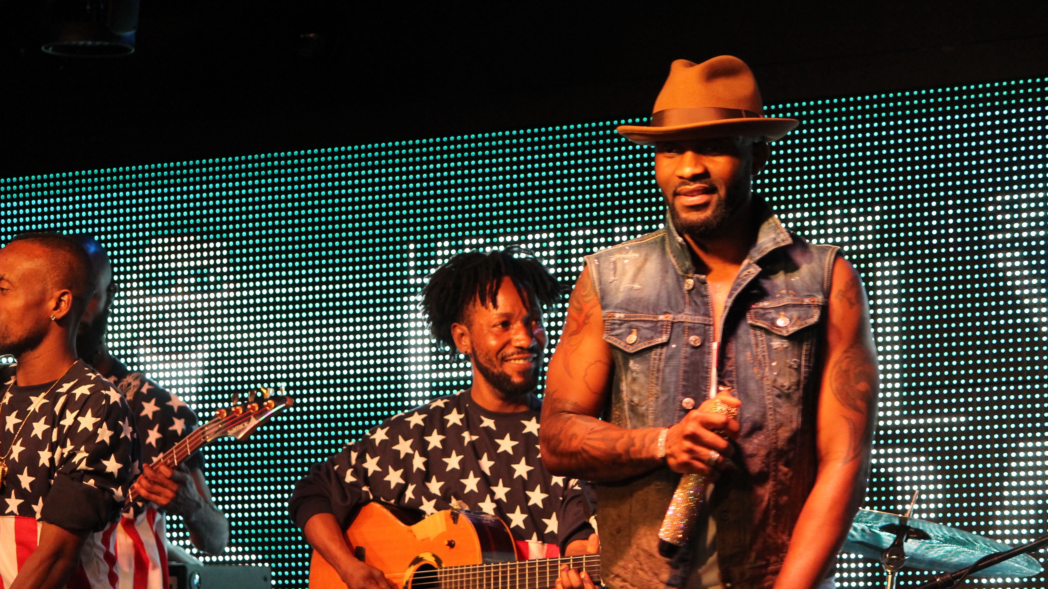 Fally Ipupa is shown live in New York on Labor Day 2015. Fally Ipupa is shown live in New York on Labor Day 2015.