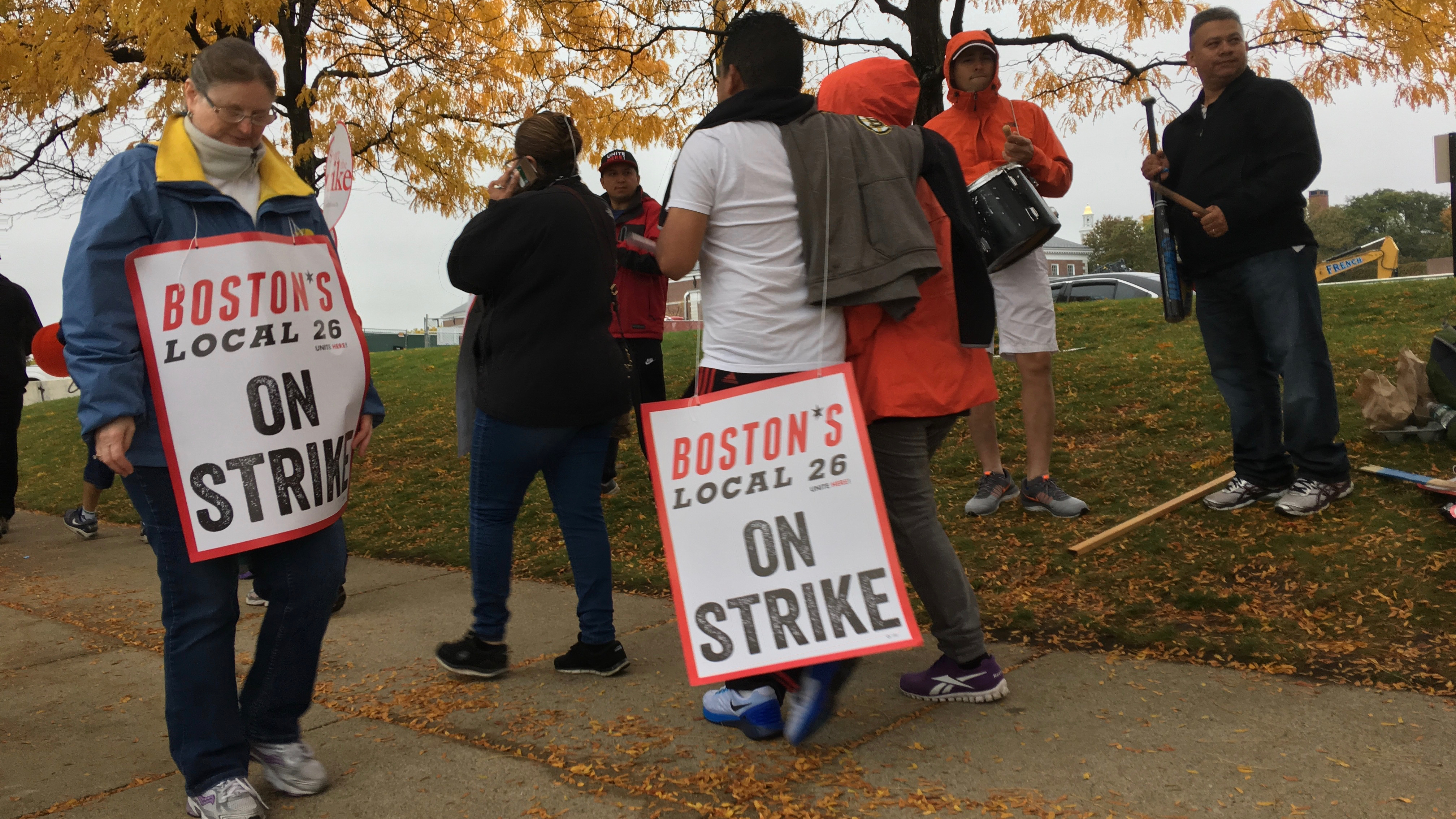 Harvard has a $35 billion endowment. Its dining hall workers are on ...