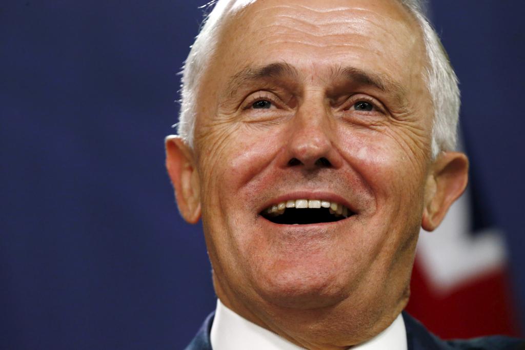 Australian Prime Minister Malcolm Turnbull speaks during a news conference in Sydney on Feb. 19, 2016. Australian Prime Minister Malcolm Turnbull speaks during a news conference in Sydney on Feb. 19, 2016.