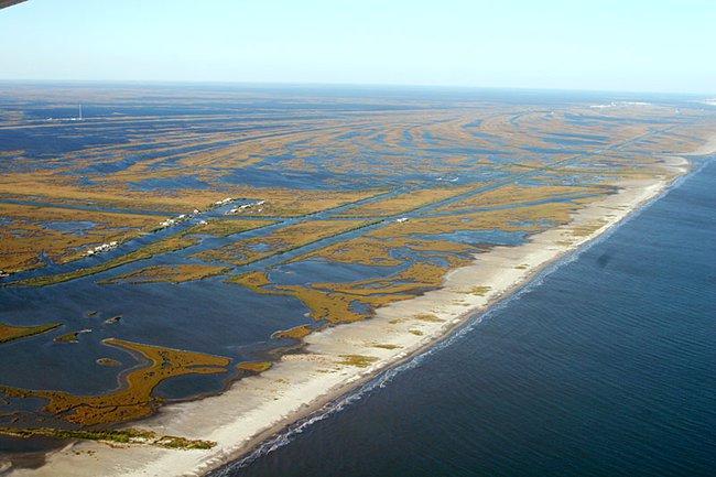 Louisiana coastline Louisiana coastline