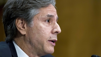Deputy Secretary of State Antony Blinken testifies on Capitol Hill in Washington, Thursday, Sept. 29, 2016, before the Senate Foreign Relations Committee hearing on Syria.