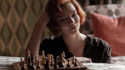 Anya Taylor-Joy stars as Beth Harmon, a child chess prodigy, in Netflix's 'The Queen's Gambit'.