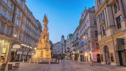 The Pestsäule monument in Vienna.