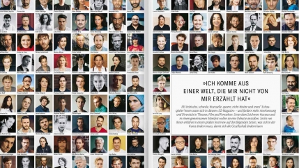 On the front page of Süddeutsche Zeitung Magazin, one of Germany's largest publications, 185 actors have come out as LGBTQ. 