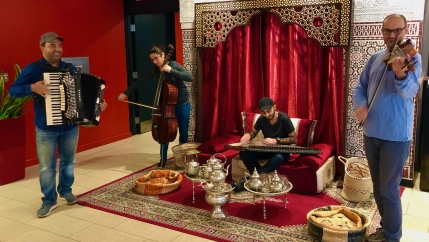 Taraf Syriana at Montreal’s Moroccan Centre.