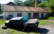 an abandoned school in sweden
