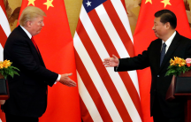 Trump meets with Jinping in China