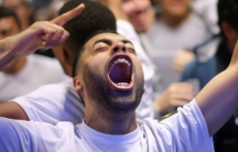 Supporters of right-wing presidential candidate Jair Bolsonaro react in São Paulo, Brazil 