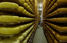 At Mountainoak Cheese in rural Ontario, their Gouda is winning awards. The owners support Canada's tariffs on cheese imports.