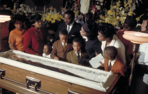 Two months previously at Ebenezer Baptist Church, on Feb. 4, 1968, King gave his famous “Drum Major” sermon. At his widow's request, King eulogized himself, with a recording of the “Drum Major” sermon played at the funeral. 