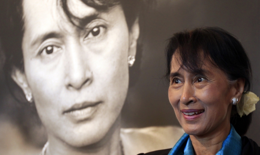 Aung San Suu Kyi through the years PHOTOS | Public Radio ...