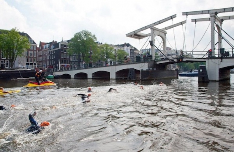 Swimming in Amsterdam's Canals for a