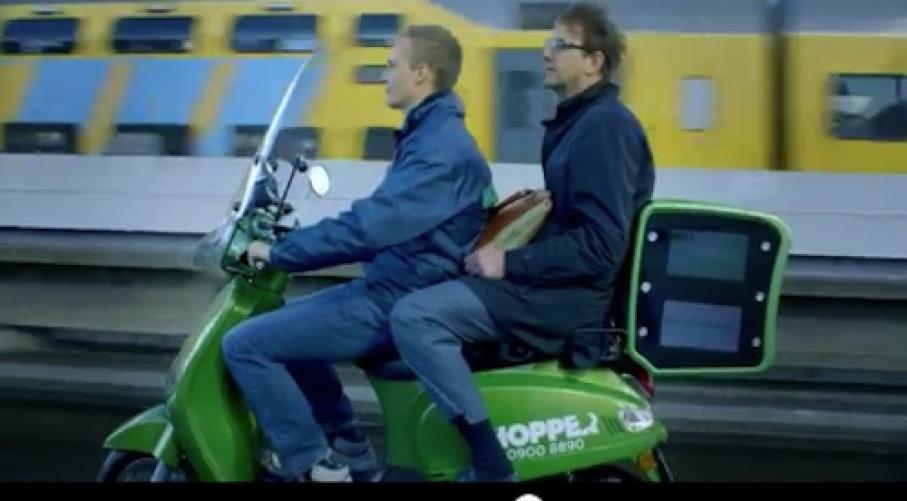 Bright Green Hoppers Out On Amsterdam Streets The World from PRX