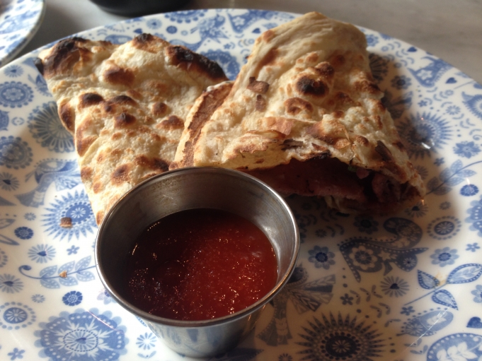 London's Dishoom Bombaystyle cafe manages to combine naan and bacon