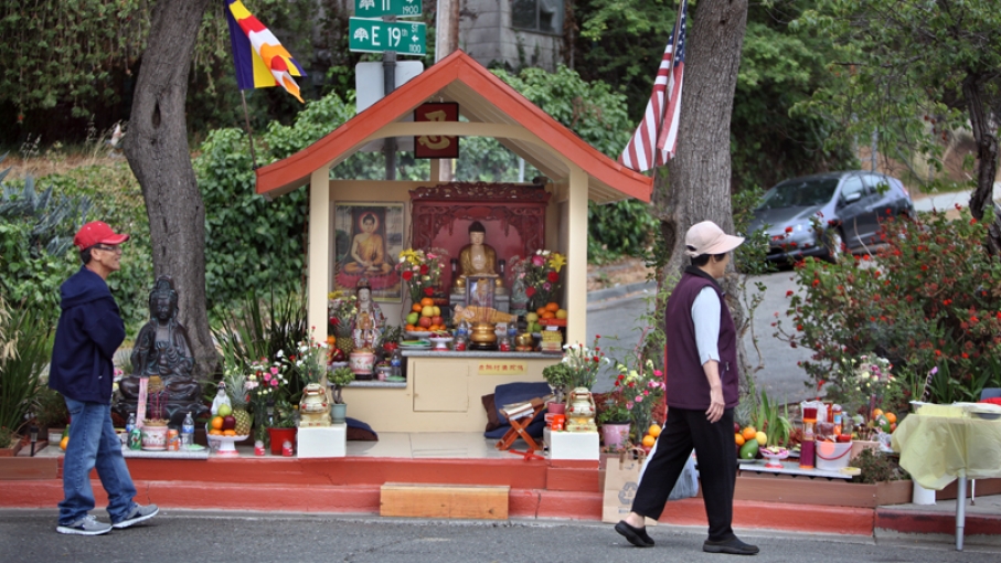 How a Buddhist shrine transformed a neighborhood in Oakland Public