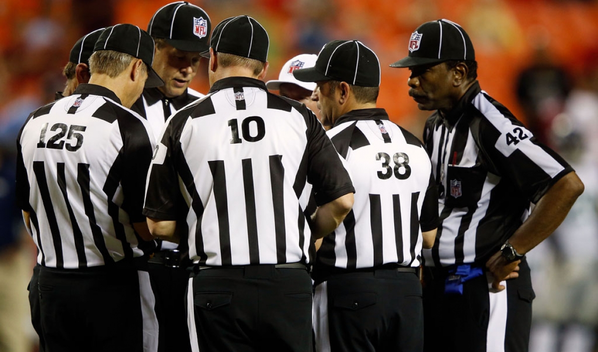 NFL replacement refs to work regular season The World from PRX
