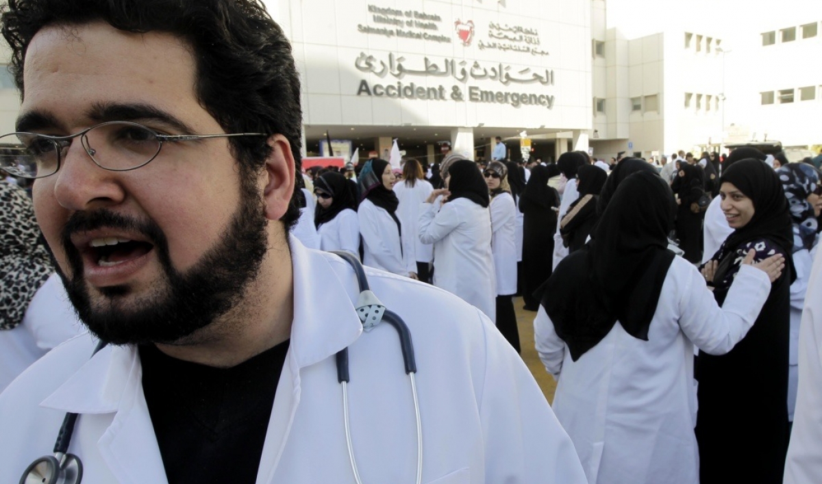 Bahrain puts doctors on trial The World from PRX