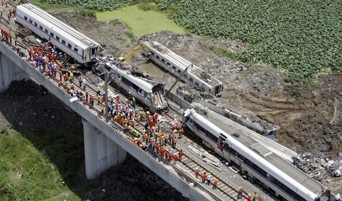 China's bullet train crash blamed on design flaws, sloppy management