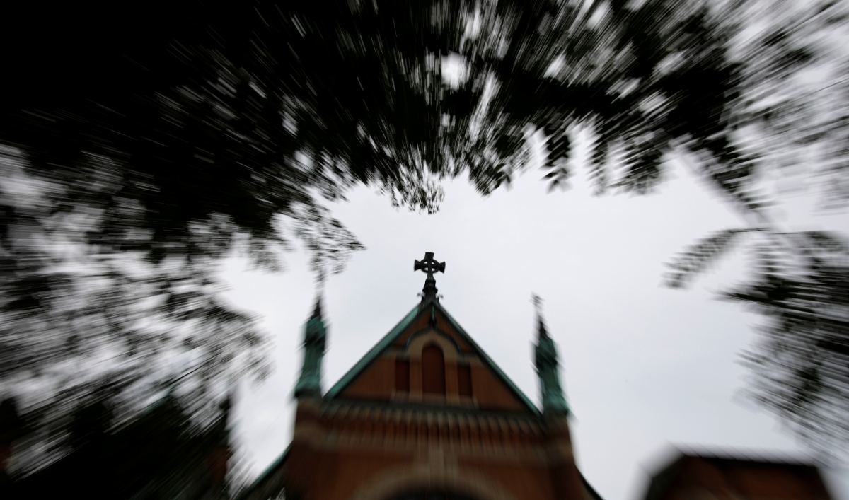 Saint Patrick Catholic Church is seen in York, Pennsylvania, Aug. 18, 2018