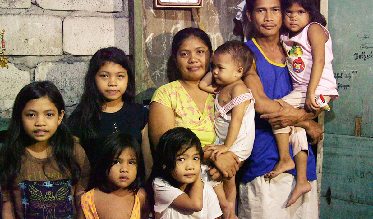 The Catholic Church urges "natural family planning" in the Philippines