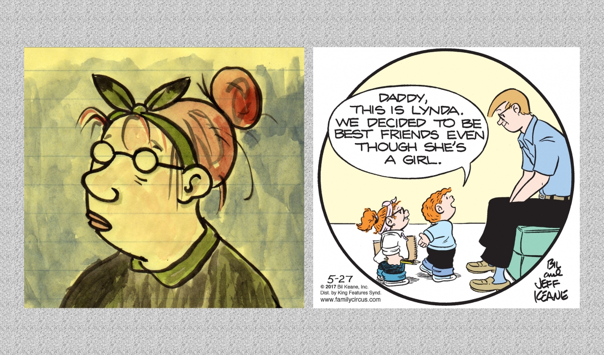 Cartoonist Lynda Barry defends the comic strip “The Family Circus.”