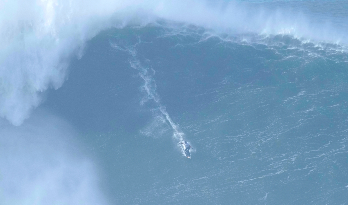 Surf's up!: Riding the world's largest waves in Portugal's Nazaré