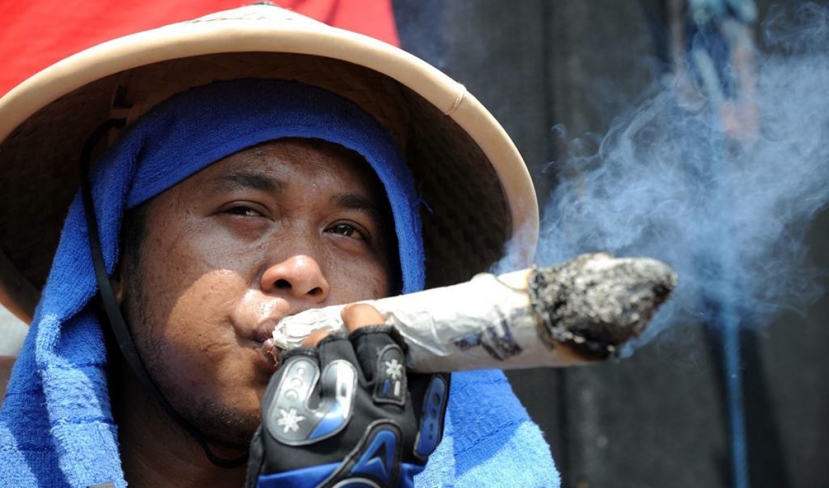 Indonesia's tobacco farmers protest new regulations (PHOTOS) Public