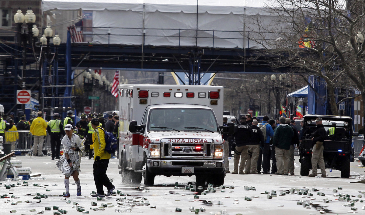 At least 3 dead, dozens injured in likely terrorist attack at Boston