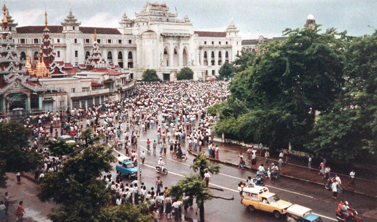 Myanmar Remembers The Bloody Summer Of 25 Years Later The World From Prx