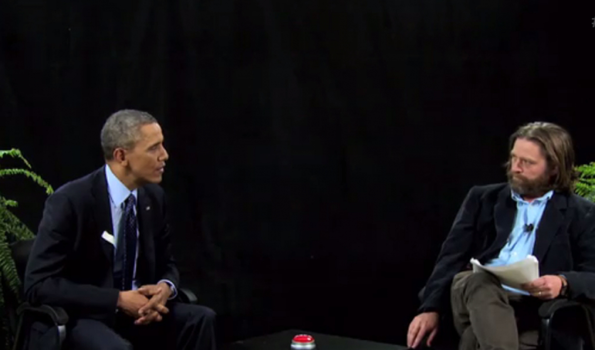 Obama goes 'Between Two Ferns' with Zach Galifianakis (and it's hilarious) The World from PRX