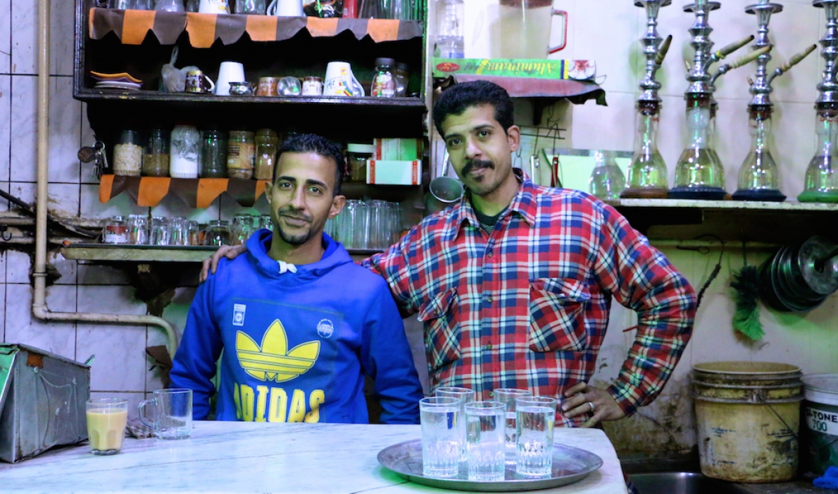 Inside Cairo's coffee houses, where Egyptian men go to meet their