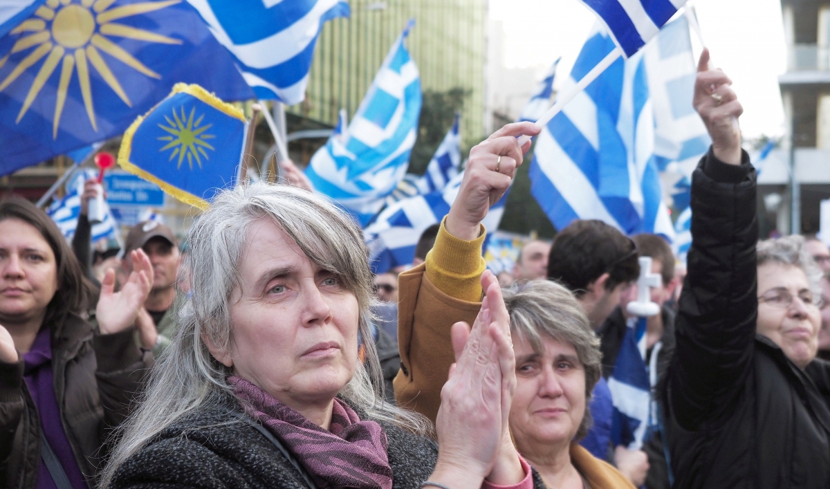 Macedonians Rally Against Renaming The Former Yugoslav Republic