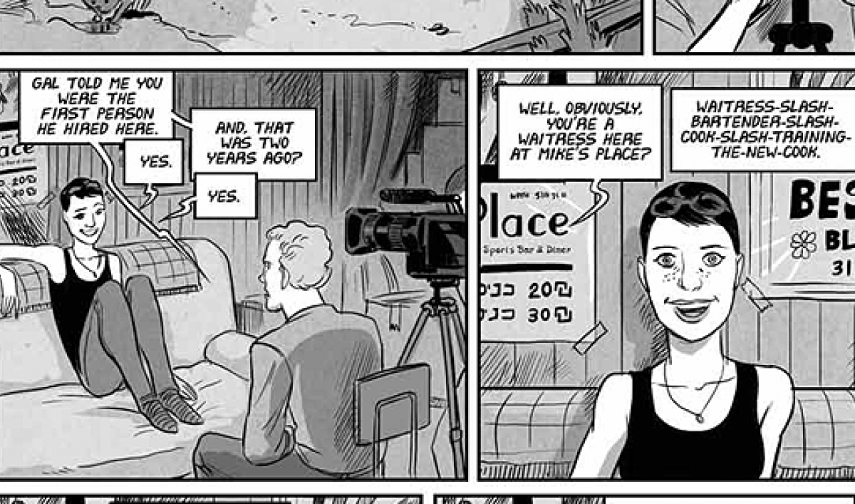 New graphic novel Mike's Place tells story of love, blues ...