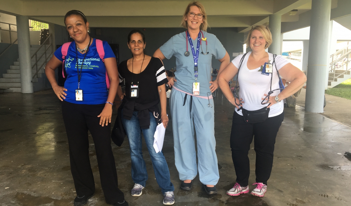 Meet the women combing through Puerto Rico, searching for veterans in